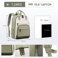 Sac à langer LOVEVOOK grande capacité avec matelas à langer pour maman et papa, avec attaches pour poussette, sac à dos à langer imperméable de haute qualité
