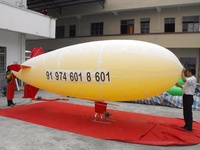 Fabricante publicidad inflable dirigible RC/zepelín con alta calidad