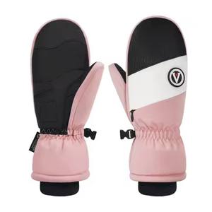 Guantes de Esquí Impermeables de Poliéster para Niños, con Bloqueo de Calor, Antideslizantes, Térmicos, con Diseño de Pantalla Táctil, Resistentes al Viento para Snowboard - Product Image 5