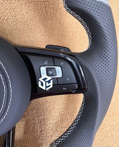 Volant en fibre de carbone pour Volkswagen Polo gti Scirocco GTS GTE GLI R-Line <span class=keywords><strong>Golf</strong></span> 6 Mk4 Mk5 Mk7 <span class=keywords><strong>GTD</strong></span> CC Polo jetta passat - Product Image 5