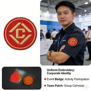 ป้าย<span class=keywords><strong>ชื่อ</strong></span>ปักลายแบบกำหนดเอง ตัวอักษรภาษาอังกฤษ/รูปหัวใจ/รูปดอกไม้ ป้ายปักลายสองด้านแบบรีดติด สำหรับหมวก - Product Image 4