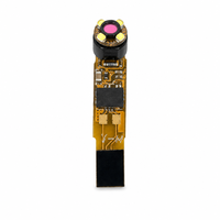 Modul Kamera Endoskop Sensor CMOS Slim 4x20mm 0.3MP Resolusi VGA Output MJPEG Antarmuka USB2.0 80 FOV Kelembaban Tinggi