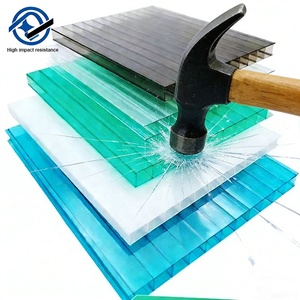 <span class=keywords><strong>Panneau</strong></span> alvéolaire en <span class=keywords><strong>polycarbonate</strong></span> gris <span class=keywords><strong>fumé</strong></span> de 10 mm pour façade architecturale, contrôle solaire et réduction de la chaleur - Product Image 1