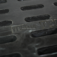 Grille de drainage des eaux pluviales YETE minimaliste en composite SMC à charnières, installation facile pour routes, produit de haute qualité