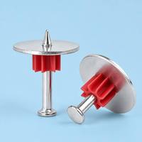 Clous de fixation zingués pour béton et maçonnerie M3.5, clous intégrés avec rondelles métalliques pour outils à poudre, paquet de 100 pièces