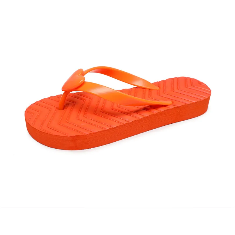 Summer Beach EVA PE Flip-flops Slippers for Women Thick Sole Flip Flops Girls