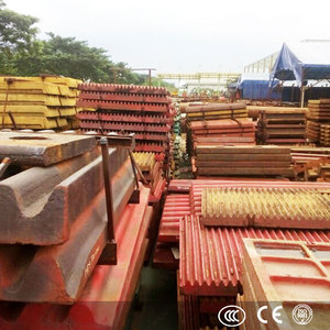 อะไหล่เครื่องบดแบบกรามเหล็กแมงกานีสสูง CJ613 รุ่น MSD-400.0423-001 สำหรับเครื่องจักรเหมืองแร่ ผลิตด้วยวิธีหล่อขึ้นรูป ขั้นต่ำ 1 ชิ้น - Product Image 4