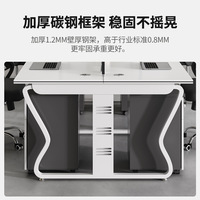 Escritorio de Computadora Ergonómico de Madera Moderno, Modular, Extensible, Fácil de Montar y Duradero