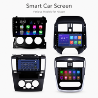 Marco para Radio de Coche Android para Nissan, Reproductor de DVD para Coche, WiFi, GPS, Navegación, Monitor Táctil, Sistema Multimedia