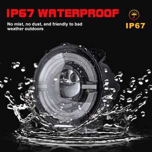 9inch Đèn Pha Gắn Chân đế có thể điều chỉnh Chùm tia góc ánh sáng tự động cho Jeep Wrangler JL 9 ''đầu ánh sáng cho Jeep Đấu sĩ 2020 - Product Image 6