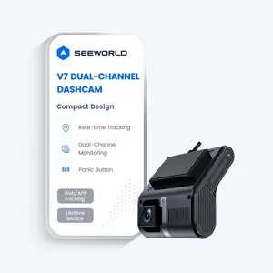 Dashcam GPS de voiture Dash Cam DVR Recorder avec système de suivi en direct et support Open API 4G Trackers pour voitures