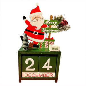 <span class=keywords><strong>Calendrier</strong></span> <span class=keywords><strong>de</strong></span> bureau en bois <span class=keywords><strong>de</strong></span> haute qualité, respectueux <span class=keywords><strong>de</strong></span> <span class=keywords><strong>l</strong></span>'environnement, 365 jours, décoration <span class=keywords><strong>de</strong></span> Noë<span class=keywords><strong>l</strong></span> pour hôtel et bureau, PinGlory - Product Image 1