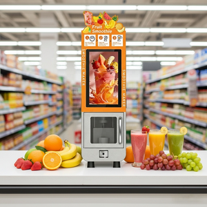 Máquina Expendedora de Smoothies para Alimentos y Bebidas para Pequeñas Empresas, Máquina Expendedora Automática de Escritorio, Autoservicio, Acero Inoxidable - Product Image 3