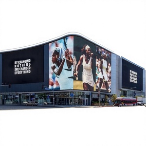 ROSYLED Technology Flexible Led Displays Waterproof Video Wall 5000cd Brightness 3-year Warranty for Outdoor Advertising - Product Image 2