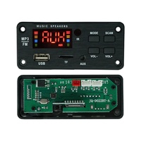 Papan Sirkuit Dekoder USB Pemutar MP3 12V Modul Audio Nirkabel BT 5.3 Dekoder MP3 WMA