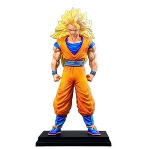 Meilleures ventes en gros OEM Figurine d'action en PVC et vinyle <span class=keywords><strong>DBZ</strong></span> Son Goku Super Saiyan 3 Vegeta Manga Goku Super Saiyan 3 - Product Image 1