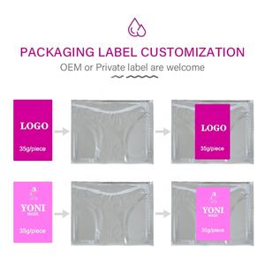 ผลิตภัณฑ์ดูแลจุดซ่อนเร้นสำหรับผู้หญิง รูปทรงตัวที ผ้าลูกไม้ ช่วยเพิ่มความชุ่มชื้น กระชับช่องคลอด ดีท็อกซ์จุดซ่อนเร้น ยี่ห้อ Yoni M Ask - Product Image 3