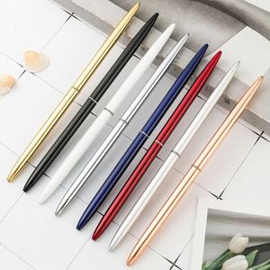 Stylo bille métallique fin et minimaliste, sans clip, pour hôtel et bureau, logo personnalisé, 8 couleurs, vente en gros - Product Image 3