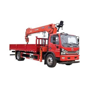 Camión Grúa Dongfeng D8 4*2 Equipado con Grúa de Brazo Recto de 6 Secciones Shimei de 8 Toneladas, Función Combinada de Elevación y Transporte - Product Image 1