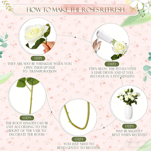 ดอกกุหลาบประดิษฐ์ ผ้าไหมสี<span class=keywords><strong>ง</strong></span>าช้า<span class=keywords><strong>ง</strong></span> ช่อ 24 ดอก สำหรับตกแต่ง<span class=keywords><strong>ง</strong></span>านแต่ง<span class=keywords><strong>ง</strong></span>าน สีขาวอมเทา จำนวนมาก - Product Image 4