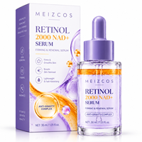 Sérum au Rétinol Avancé de Haute Qualité pour le Soin Anti-Âge et le Renouvellement Cutané, Cible les Rides et le Teint Terne, Enrichi en NAD+