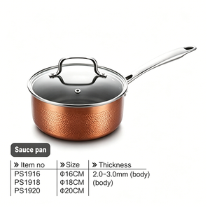 Ensemble de casseroles et poêles de luxe de haute qualité pour cuisine à induction, en aluminium épais, avec revêtement antiadhésif <span class=keywords><strong>Tefal</strong></span>, pour la cuisson et les soupes - Product Image 3