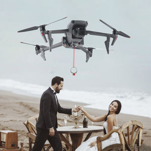 Système de largage pour DJI Mavic <span class=keywords><strong>3</strong></span>/Pro/<span class=keywords><strong>2</strong></span> Pro Zoom/AIR <span class=keywords><strong>2</strong></span>/Mini <span class=keywords><strong>2</strong></span>/Mini <span class=keywords><strong>3</strong></span> Pro Drone Airdrop System Ring Gift Deliver Life Rescue Thrower - Product Image 3