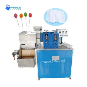 automatic lollipop stick machine with whistle / lollipop stick extruding cutting machine