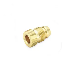 cnc turning brass pipe fitting brass reducing fitting