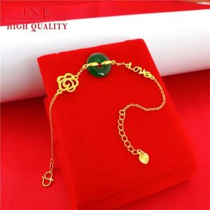 Joyas de oro de Vietnam, accesorios chapados en oro de latón, pulsera con hebilla de seguridad, accesorios de adorno de moda para mujer de oro antiguo - Product Image 6