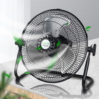 Ventilateur rechargeable 12V 16 pouces ventilateur de support de refroidissement par air ventilateurs électriques pour la maison