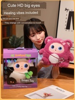 Robot IA, animal en peluche intelligent avec ChatGPT, poupée interactive pour enfants, apprentissage de l'histoire, entraînement vocal, cadeau, peluche IA