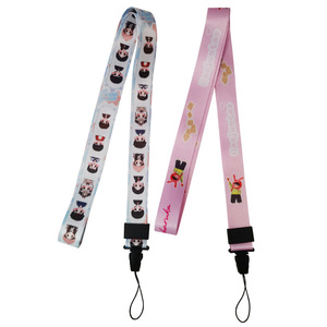 Custom Woven Fashionable Hotel ID Card Holder Neck Rope Lanyard Jacquard Silk Screen Nylon PVC Polyester Metal Hook Customizable