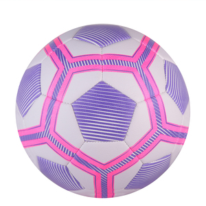 Vietnam Factory Custom Logo Soccer Ball Machine <b>Stitched</b> Lychee Texture PVC Football for Promotional <b>Gifts</b> Recreation Wholesale - Product Image 1