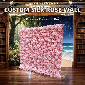 Conjunto de decoración floral para pared al por mayor, diseñado para organizadores de bodas, tiendas de decoración y proveedores de eventos comerciales. - Product Image 1