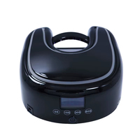 Lampe à ongles rechargeable sans fil 48W, séchoir à gel, couleur noire, lumière UV pour manucure, lampe UV LED sans fil pour ongles, vente en gros