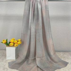 Hijab Pashmina Desain Custom Berkualitas Tinggi, Cetak, Panjang, untuk Musim Panas, Lembut, Bernapas, Bahan Modal untuk Wanita Muslim - Product Image 5