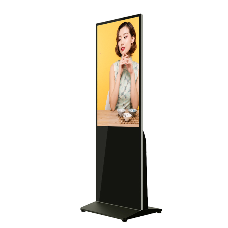Hot Selling Indoor Floor Standing Advertising Player 55Inch Lcd Screen Digital Display Signage for Self Service Business