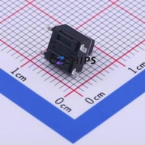 TS-1102T-C Tactile Switch SMD-4P,6x6mm Switch Single Pole Single Throw Rectangle Button 2.6N Vertical Mount - Product Image 2