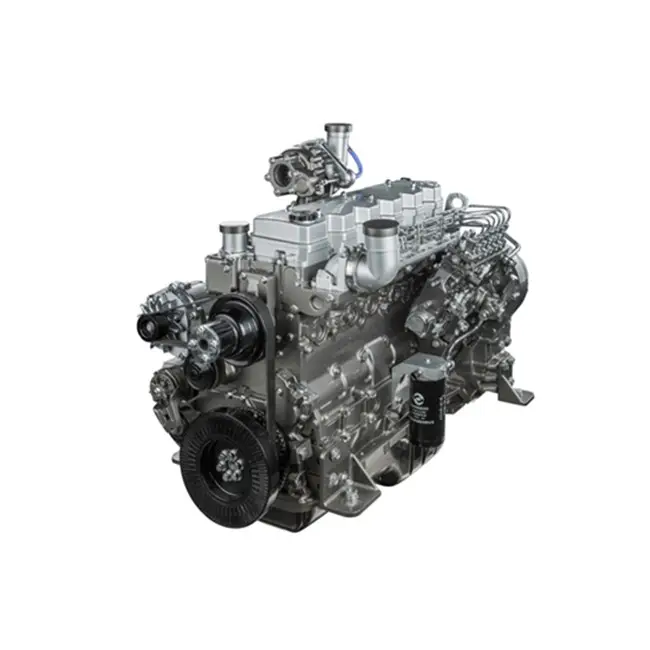Hot sale 6.5L 6 cylinders 132kw 2200rpm SCDC Diesel Engine SC7H180 for construction machines