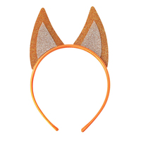 Vente en gros Blueys et bingo famille accessoire dessin animé paillettes Blueys chien oreilles bandeaux avec lunettes pour enfants fête Cosplay