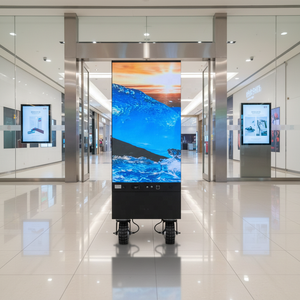 LED <b>Cube</b> Shaped Screen Showcase Led Display P1.8 P2 Indoor Advertising LED <b>Cube</b> case Exhibition Jewelry Show Video Display - Product Image 5