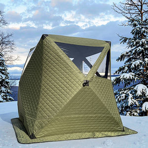 Warmfire Factory suministra directamente tiendas <span class=keywords><strong>de</strong></span> campaña Oxford Sauna y Ice Fish <span class=keywords><strong>de</strong></span> forma cuadrada a precio barato - Product Image 4