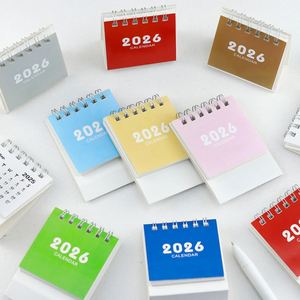 X418 Personalized Logo Desktop <b>Calendar</b> 2026, Mini Flip Stand, Bound, Office Desk Planner - Product Image 4