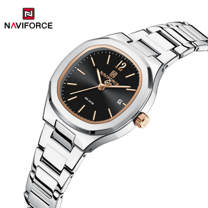 นาฬิกาข้อมือผู้หญิง NAVIFORCE 5072 รุ่นหรูหรา ดีไซน์แฟชั่น ตัวเรือนทรงเหลี่ยม สายเรืองแสง ระบบควอตซ์ - Product Image 6