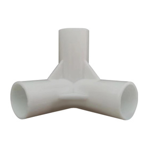 Venta Directa de Fábrica, Conectores en T de Plástico PP de 90 Grados para Ensamblaje de Tubos - Product Image 2