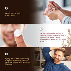 Crème de soutien de la prostate naturelle 20g pour réduire la pression de la vessie, adaptée aux hommes à usage quotidien - Product Image 6
