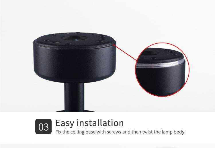 Adjustable LED Ceiling Spotlights Surface Mounted 35w Ra 80