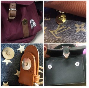 <b>Sets</b> Silver Tone Magnetic Purse Snap Clasps Button Great For Closure Purse Handbag Clothes <b>Sewing</b> Craft No Tools Required Mm Y - Product Image 6