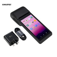 Terminal de point de vente Q6Pro 4G Net 3G+32G RAM NFC avec scanner, GPS sans fil, imprimante de reçus mini 80mm, PDA intelligent portable en stock